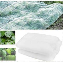 Reusable Fencing 10x50FT, Garden Netting Multifunctional Netting Durable Breathable Material, Protect Plants Fruit Trees for Gardens Orchards White
