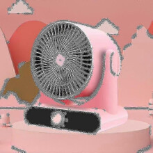 (pink) Battery-powered Heater For Camping, Space Heater For Office, 3 Heat Settings, Fan Only Option, Advanced Safety Features, Whole Room New
