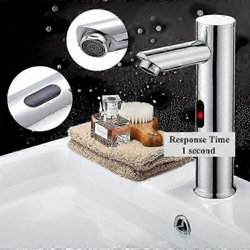 Modern Automatic Sensor Faucet, Touchless Basin Tap with Infrared Sensor, Water-Saving And Easy-To-Install, Perfect for Any Setting 2
