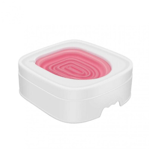 (Pink)Cat Toilet Training System Reusable Plastic Sand Box Mat Cat Trainer Reusable Automatic Trainer 2