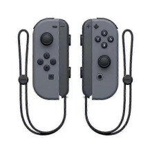 (grey) Joycon Wireless Controller For Nintendo Switch,Support Wake-up Function,Left Right Remote Controllers With Wrist Strap