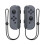 (grey) Joycon Wireless Controller For Nintendo Switch,Support Wake-up Function,Left Right Remote Controllers With Wrist Strap 1