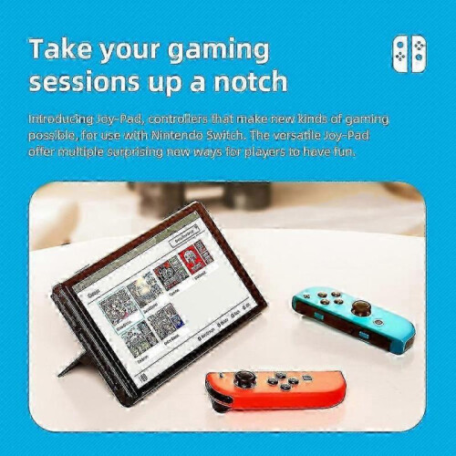 (scarlet) Joycon Wireless Controller For Nintendo Switch,Support Wake-up Function,Left Right Remote Controllers With Wrist Strap 2