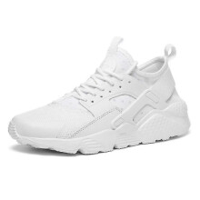 (40, White) Men Women Sneakers Breathable Running Shoes Fashion Sport Shoes Yj1627-1