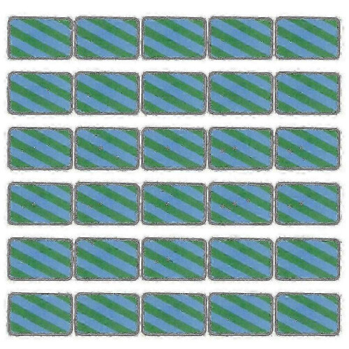 (100PCS,blue green)120 Pcs Repellent Insect Non Bite Mats 1