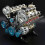 (Eight cylinders) 8-Cylinder Full Metal Car Engine Model, Resin Car Engine Model Kit 3