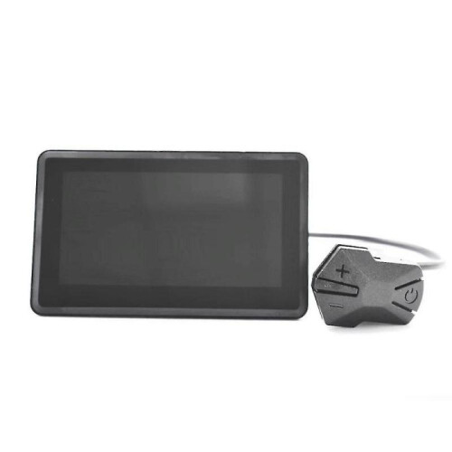 H6c Electric Bike Lcd Display Meter 24v-60v E Scooter Lcd Panel Color Screen with Usb Uart for Elec 2