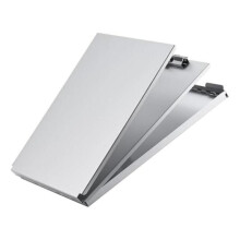Metal Clipboard with Storage,aluminum Storage Clipboard Form Holder with 2 Compartments And Capacity, Letter Size