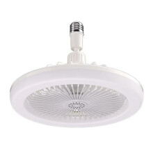 Ceiling Fans with Remote Control And Light Lamp Fan E27 Converter Base Smart Silent Ceiling Fans for Bedroom Living Room