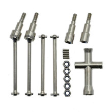 Metal And Drive Shaft Cvd for Scy 16101 16102 16103 16201 Pro 1/16 Brushless Rc Car Upgr