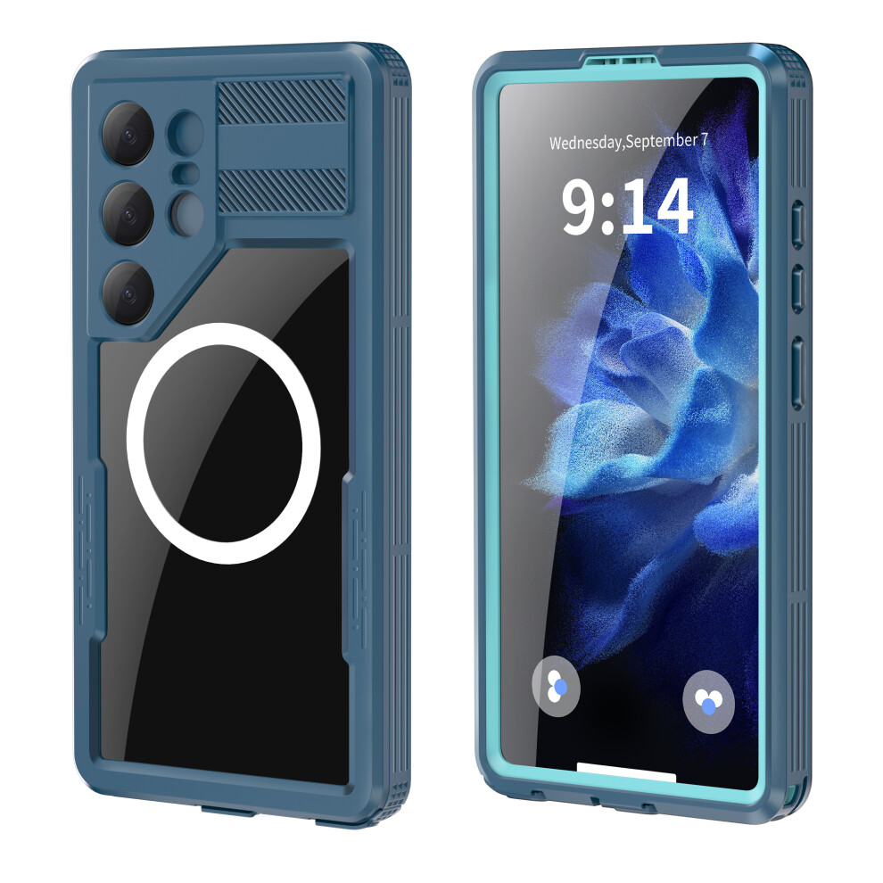 Digi4u For Samsung Galaxy S25 Ultra 5G Waterproof Full Body Cover Phone Case
