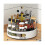 2 Packs Turntable Cupboard Organizer, Multi-functional Spice Rack for Kitchen Storage,spice Organizers Holder 5