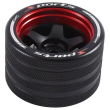For Mt4/futaba 4px / Nb4 /ko Ex Next / X9 Remote Control Universal Metal Handwheel Steering Wheel Red