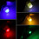 (Blue) 10pcs T3 Led 1smd 12v Car Dashboard Indicator Light Interior Reading Lamp Bulbs 2