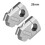 (28mm, Silver) 28mm 22mm Handle Bar Clamp Motorcycle Handlebar Riser Mount For Honda- Durable 2