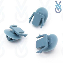 10x Lower Door Moulding Strip Trim Clips Compatible with Some Nissan X-trail T31