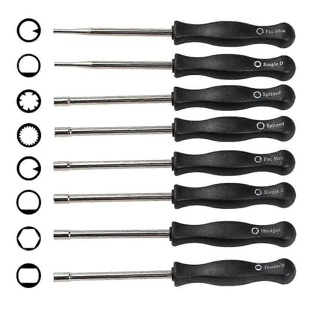 (As show, One size) 8 different carburetor screwdrivers, carburetor adjustment tool set Carburetor adjustment for 2 cycle engines-image-OPC-PHN9X9S-NEW