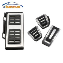 (1Pc Rest Pedal) Xburstcar For Skoda Kodiaq Lhd 2016 2017 2018 2019 2020 At Mt Car Pedal Cover Gas Pedale Covers Brake Pedals Foot Rest Pads