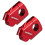 (22mm, Red) 28mm 22mm Handle Bar Clamp Motorcycle Handlebar Riser Mount- Durable From Chuai Du 1