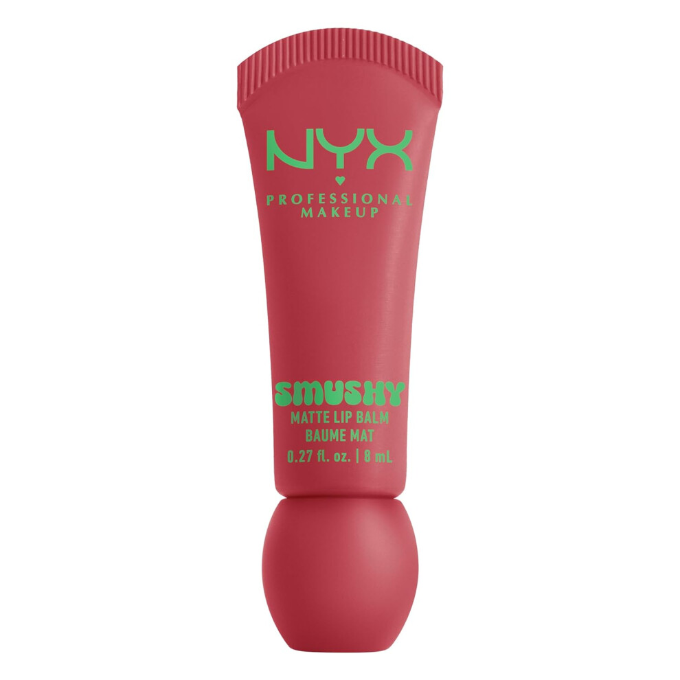 NYX PROFESSIONAL MAKEUP Smushy Matte Lip Balm, Tinted Lip Moisturizer