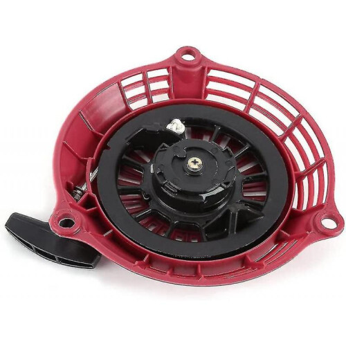 Recoil Starter Starter Rewind Handle for Honda Gcv135 Gcv160 En2000 Engine Lawn Mower Generator Manual Pull Starter Red 2