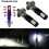 2 X H1 6000k Super Bright White 6000lm Drl Led Headlight Kit High Beam 5