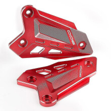 (Z 900 Red 1) Z900 Footrest Pedal Protector For Kawasaki Z-900 Z900se Z 900 Se 2017-2023 Foot Peg Heel Plates Guard Cover