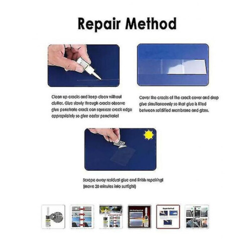 Auto Glass Repair Fluid Kit-scratch Remover 1