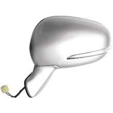 (6pin Left Silver) 6/8pin Auto Door Wing Side Rearview Mirror Assembly Exterior Mirrors For Suzuki S-cross /sx4 S-cross 2014 2015