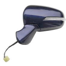 (6pin Left Blue) 6/8pin Auto Door Wing Side Rearview Mirror Assembly Exterior Mirrors For Suzuki S-cross /sx4 S-cross 2014 2015