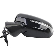(8pin Left Black) 6/8pin Auto Door Wing Side Rearview Mirror Assembly Exterior Mirrors For Suzuki S-cross /sx4 S-cross 2014 2015