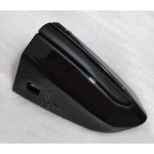 (Type A Black) Car Front Left Door Handle Cover Lock Trim Cover For Ford Mondeo Mk5 2013- Edge Mk2 Taurus - F218a15