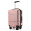 (nude and black, 20) ABS Cabin Carry-On Suitcase with Secure Combination Lock 1