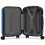 (navy and black, 20) ABS Cabin Carry-On Suitcase with Secure Combination Lock 12