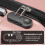 (nude and black, 20) ABS Cabin Carry-On Suitcase with Secure Combination Lock 8