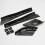 4pcs Roof Rails Rack End Cover Shell for 2004 -2008 2