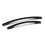 (128mm Handle) Matt Black Kitchen Cabinet Bow Handle 9
