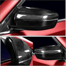 For F90 M5 F91 F92 M8 2018-2022 Real Carbon Fiber Rearview Mirror Cover Add On