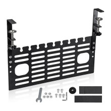 Under Desk Cable Management Rack,cable Rack with Clamp for Desk Wire Management No Drill,cable Management Under Desk