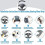 Pu Auto Steering Wheel Cover Hand- On Wrap Fit for Model Y 4