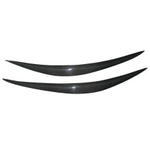 Real Carbon Fiber Eyelids Eyebrows Lids Headlight Trim Cover for Fx35 Fx37 Qx70 Fx50 2009-2013