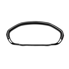 Car Dash Board Instrument Panel Trim Cover Gloss Black for -60 2022 2023 Rhd Interior Accessories