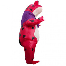 (red) Adult Inflatable Fog Costume Baby Girls Cute Fog Costume For Kids Adults