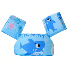 (D) Cartoon Children's Swimming Arm Rings Floating Rings Swimming Rings Life Jackets Baby Sleeves Buoyancy Vests Swimming Equipment
