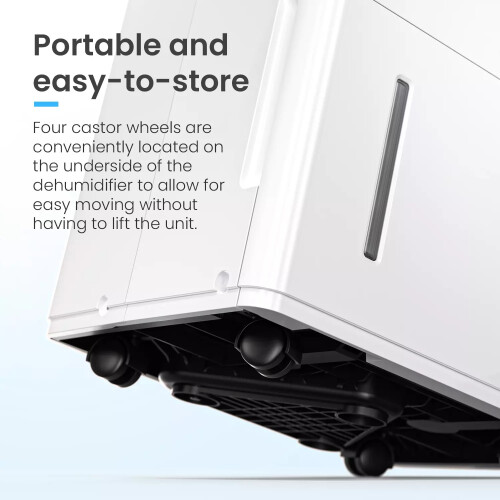 Pro Breeze 30L Smart Dehumidifier with Digital Display & Continuous Drainage 1