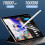 ESSAGER Writing Capacitive Stylus with LED Light Cable Charging Touch Screen Pencil for iPad Air (20 5