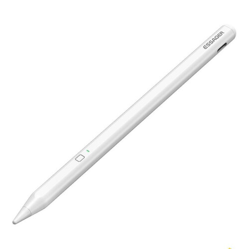 ESSAGER Writing Capacitive Stylus with LED Light Cable Charging Touch Screen Pencil for iPad Air (20