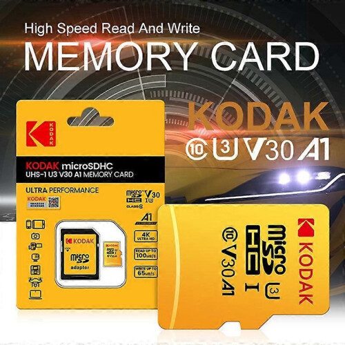 KODAK 128GB High Speed Memory Card Class 10 UHS-1 U3 V30 A1 Micro SD Card 2
