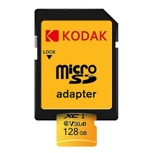 KODAK 128GB High Speed Memory Card Class 10 UHS-1 U3 V30 A1 Micro SD Card 1