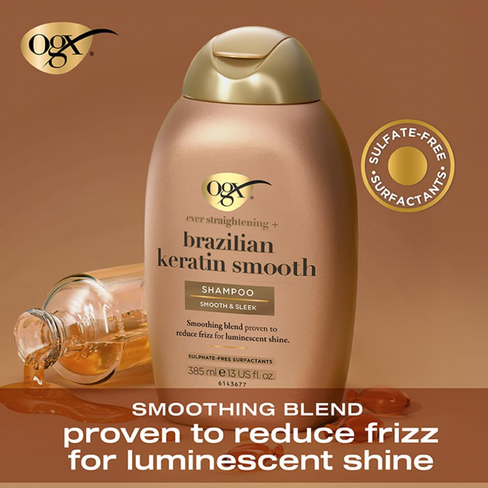 Ogx Ever Straightening Brazilian Keratin Therapy Smoothing Shampoo
